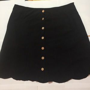 Chelsea & Theadore black skirt